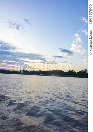 Calm Amazon River 106567660