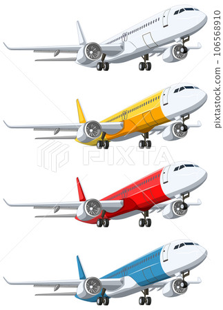 Commercial Airline Airplane Taking Off 106568910