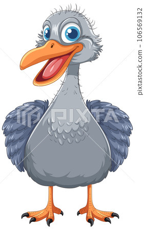 Cute Emu Bird Smiling 106569132