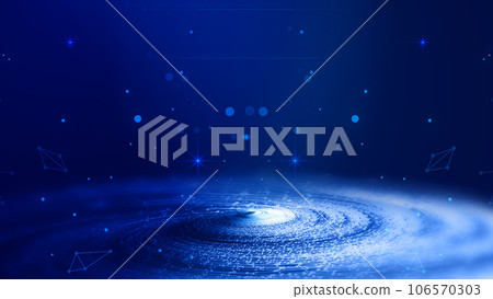 宇宙粒子漩渦互聯網科學技術大數據背景 106570303