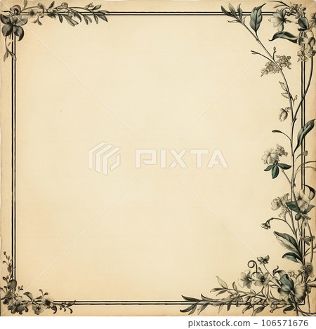 Border,Frame, baroque of vintage elements for design 106571676