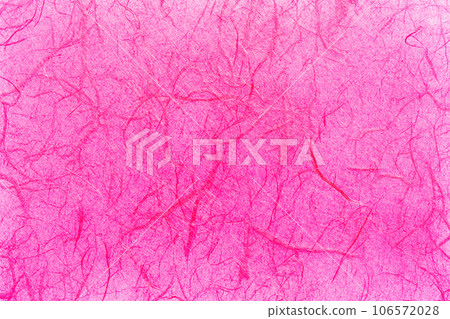 Decorative Japanese paper texture background, pink 106572028