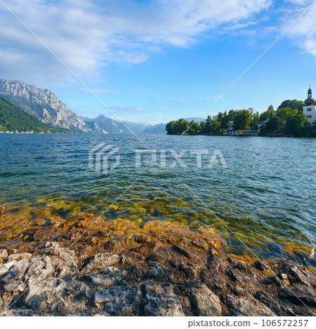 Traunsee summer lake (Austria). 106572257
