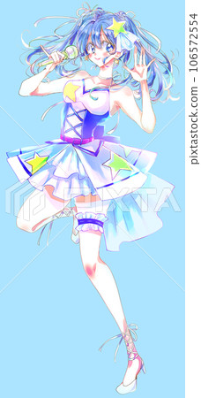 歌舞偶像藍髮藍 歌舞偶像藍髮藍 106572554