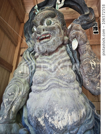 安曇野聖福寺的仁王雕像阿加塔 106572558