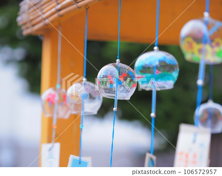 北海道美瑛神社夏季美景 風鈴風景 106572957