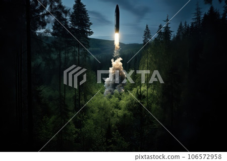 Nuclear war. Start. Weapon of retribution. Nuclear war. Start. Weapon of retribution. 106572958