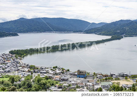 從笠松公園看到的天橋立(8月) 從笠松公園看到的天橋立(8月) 106573223
