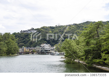 從觀光船上眺望天橋立觀景台 106573335