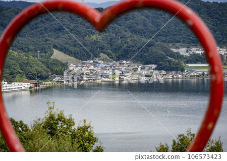 Looking towards Shishizaki, Miyazu City from Amanohashidate View Land Looking towards Shishizaki, Miyazu City from Amanohashidate View Land 106573423
