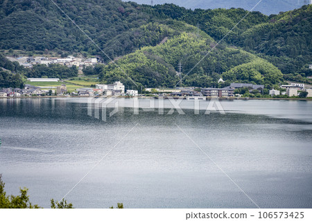 Looking towards Shishizaki, Miyazu City from Amanohashidate View Land Looking towards Shishizaki, Miyazu City from Amanohashidate View Land 106573425