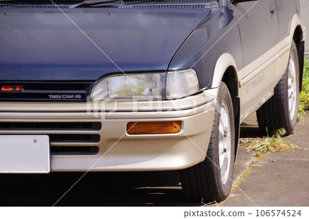 汽車圖片豐田第二代卡羅拉FX前面罩 106574524