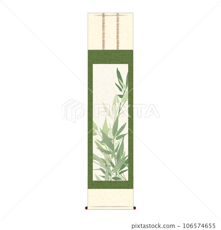 bamboo hanging scroll 106574655