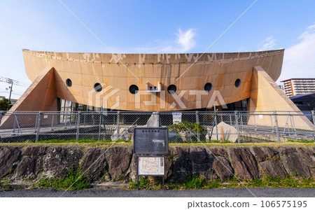 香川縣立體育館（香川縣高松市），決定拆除的船舶體育館 106575195