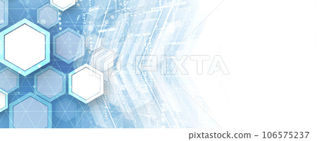 Technology abstract futuristic background for internet business. Big data concept. 106575237