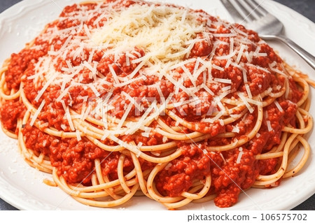 Image of pasta and spaghetti [AI image] 106575702