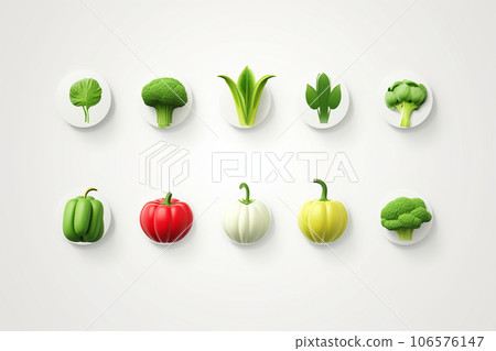 Grocery store (3D pictogram) 106576147