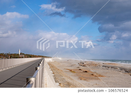 View from Hamamatsu Seawall 106576524