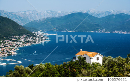 Kotor bay and city from above Kotor bay and city from above 106576651
