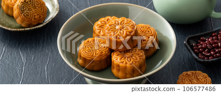 中秋節月餅蓋貝 106577486