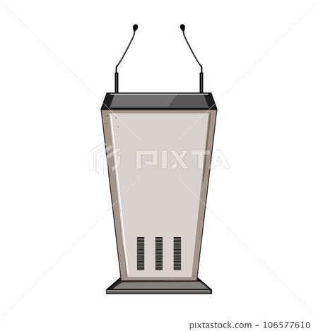 product podium cartoon vector illustration product podium cartoon vector illustration 106577610