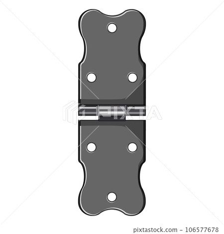 open door hinge cartoon vector illustration 106577678