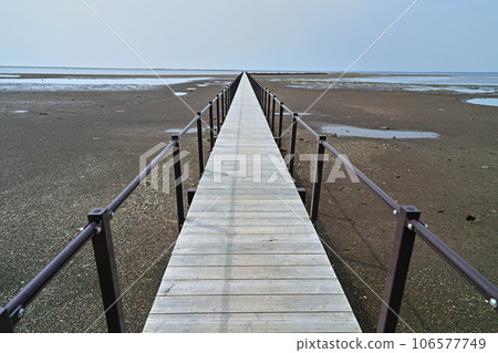Notsuke Peninsula Todowara Promenade Boardwalk Notsuke Peninsula Todowara Promenade Boardwalk 106577749