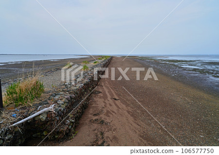 野付半島 戶戶原海濱長廊海岸 野付半島 戶戶原海濱長廊海岸 106577750