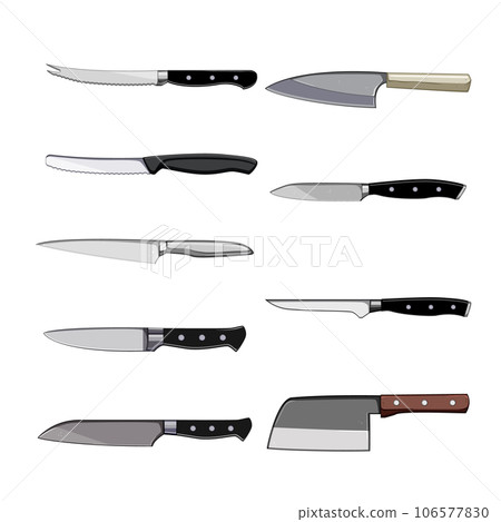 knife set cartoon vector illustration knife set cartoon vector illustration 106577830