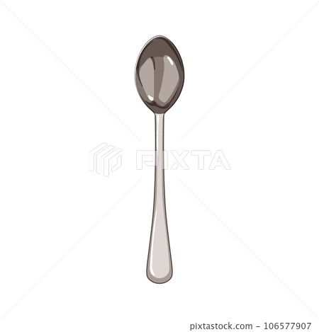 view spoon cartoon vector illustration view spoon cartoon vector illustration 106577907