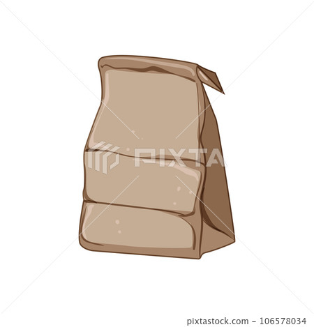 recycle paper lunch bag cartoon vector illustration recycle paper lunch bag cartoon vector illustration 106578034