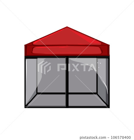 wedding tent garden cartoon vector illustration wedding tent garden cartoon vector illustration 106578400
