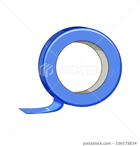scotch electrical tape cartoon vector illustration 106578634