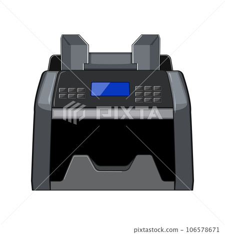 finance counter machine cartoon vector illustration finance counter machine cartoon vector illustration 106578671
