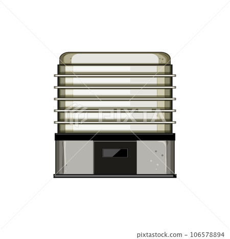 vegetarian vegetable dryer cartoon vector illustration 106578894