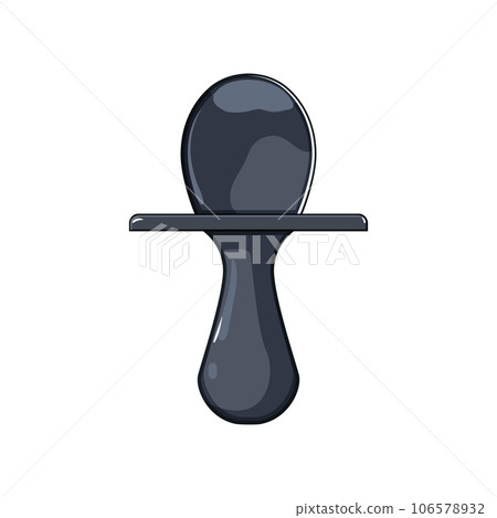 food toddler spoon cartoon vector illustration 106578932