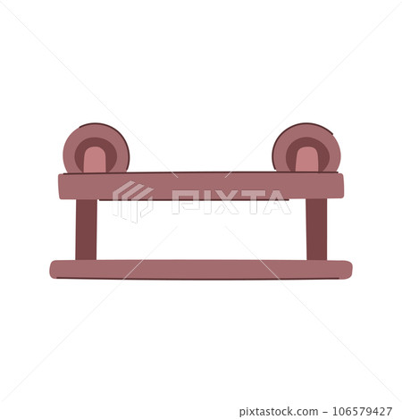 health toilet paper holder cartoon vector illustration health toilet paper holder cartoon vector illustration 106579427