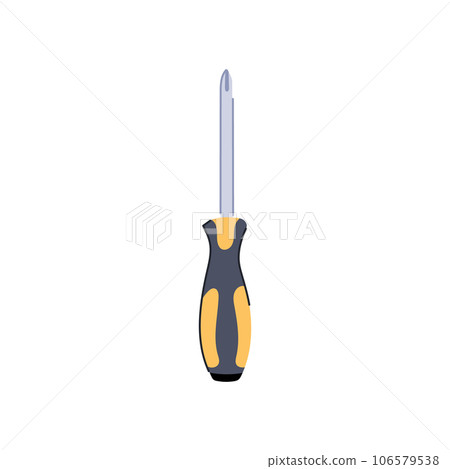 construction screwdriver cartoon vector illustration construction screwdriver cartoon vector illustration 106579538