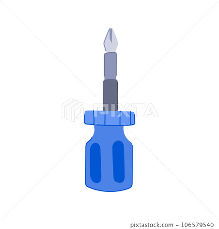 tool screwdriver cartoon vector illustration tool screwdriver cartoon vector illustration 106579540