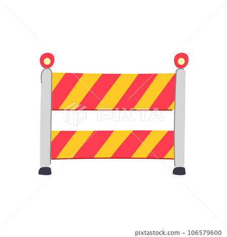 fence road barrier cartoon vector illustration fence road barrier cartoon vector illustration 106579600
