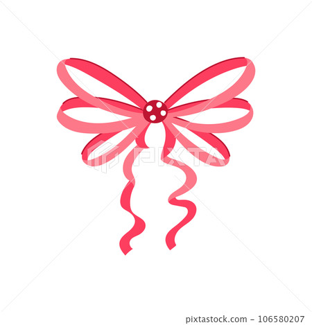 knot bright bow cartoon vector illustration knot bright bow cartoon vector illustration 106580207