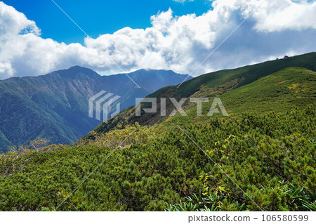 從山福峠穿越荒川岳 106580599