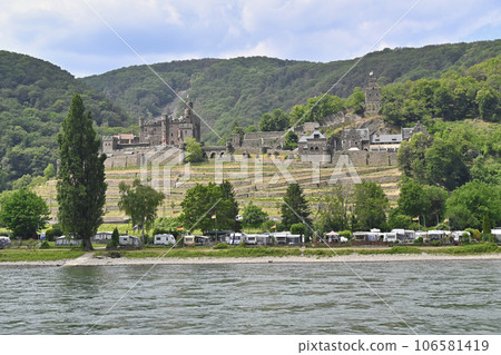 Rhine River Cruise Reichenstein Castle/Germany Rhine River Cruise Reichenstein Castle/Germany 106581419