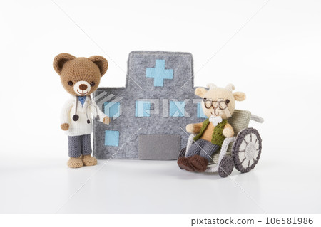 Animal amigurumi medical care Animal amigurumi medical care 106581986