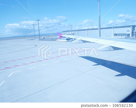 起飛前從飛機上看到的景色 106582130