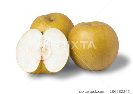 透明背景切梨的照片 赤梨新幹線 106582245