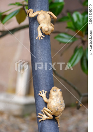 Frog object at Kanazawa Oyama Shrine Frog object at Kanazawa Oyama Shrine 106584049