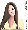 3D modeling  a portrait  106584262