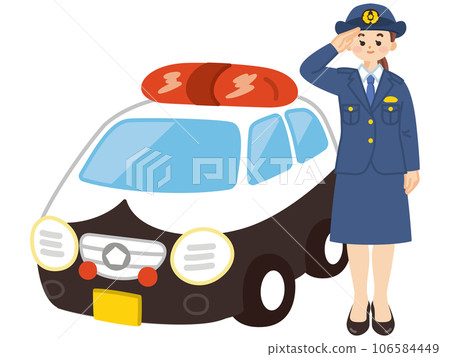 向女警官和警車致敬 106584449