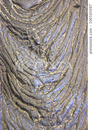 Solidified lava rock - Volcanoes National Park, Big Island, Hawaii Solidified lava rock - Volcanoes National Park, Big Island, Hawaii 106585097